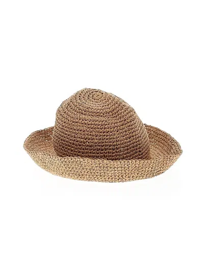 Pre-owned Madewell Sun Hat In Brown