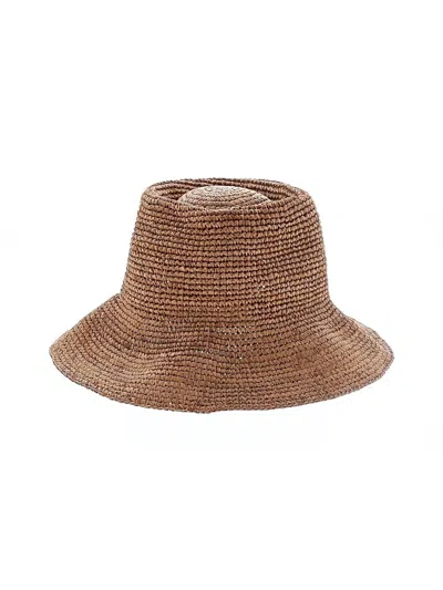 Pre-owned Madewell Sun Hat In Brown