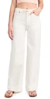 Madewell Drawstring Waist Baggy Jeans In Vintage Canvas