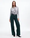 Madewell Superwide-leg Jeans In Luxury Forest