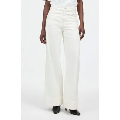 Madewell Superwide Leg Jeans In True White