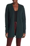 Madewell Sweater Cozy Walker Long Cardigan In Smoky Spruce Green In Multi
