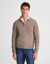 Madewell Sweater Polo In Neutral