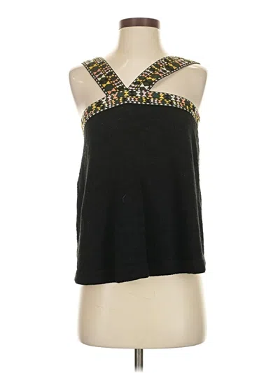 Pre-owned Madewell Sweater Vest In Black
