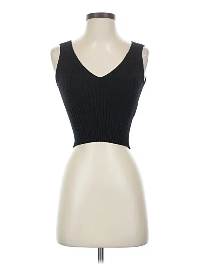 Pre-owned Madewell Sweater Vest In Black