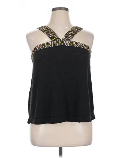 Pre-owned Madewell Sweater Vest In Black