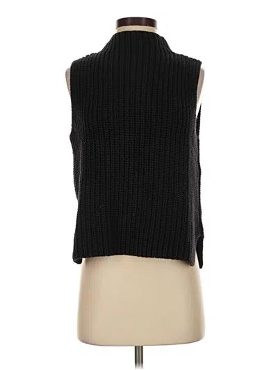 Pre-owned Madewell Sweater Vest In Black