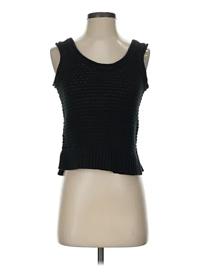 Pre-owned Madewell Sweater Vest In Black