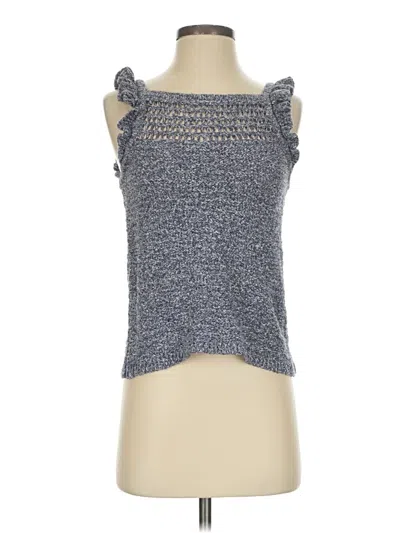 Pre-owned Madewell Sweater Vest In Blue