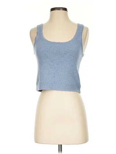 Pre-owned Madewell Sweater Vest In Blue
