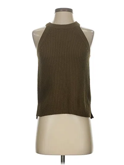 Pre-owned Madewell Sweater Vest In Brown