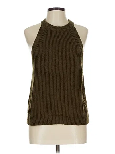 Pre-owned Madewell Sweater Vest In Brown