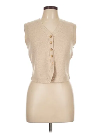 Pre-owned Madewell Sweater Vest In Brown