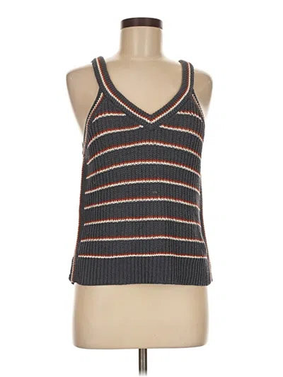 Pre-owned Madewell Sweater Vest In Gray