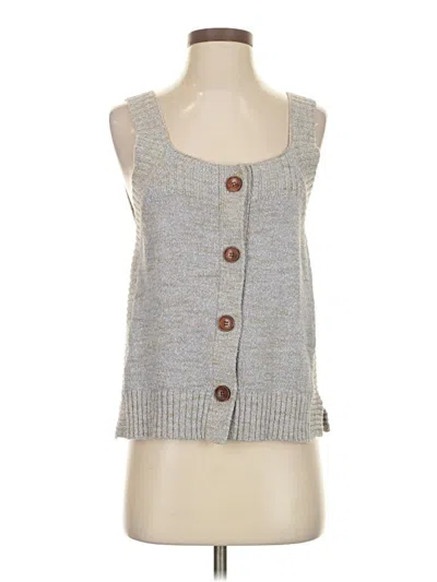 Pre-owned Madewell Sweater Vest In Gray