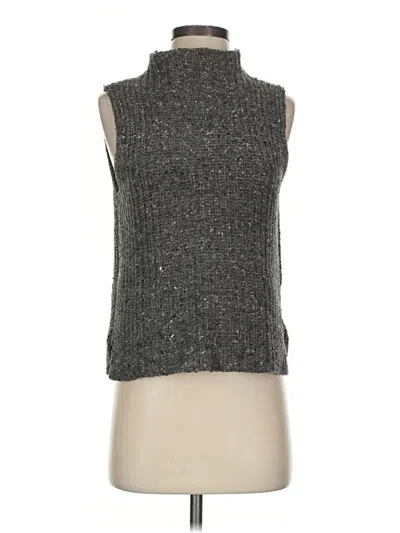 Pre-owned Madewell Sweater Vest In Gray