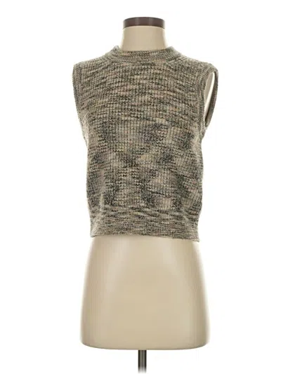 Pre-owned Madewell Sweater Vest In Green