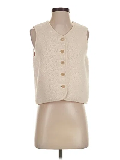 Pre-owned Madewell Sweater Vest In Ivory