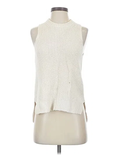 Pre-owned Madewell Sweater Vest In Ivory