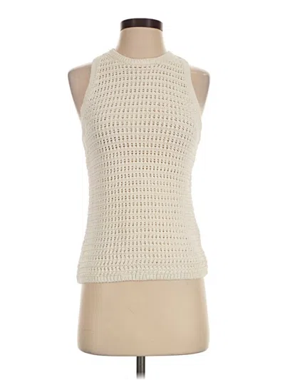 Pre-owned Madewell Sweater Vest In Ivory