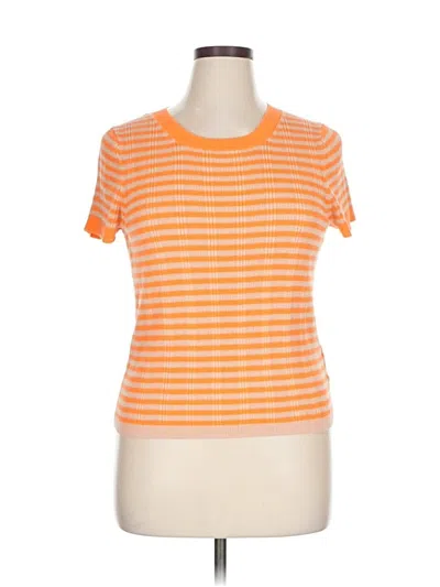 Pre-owned Madewell Sweater Vest In Orange