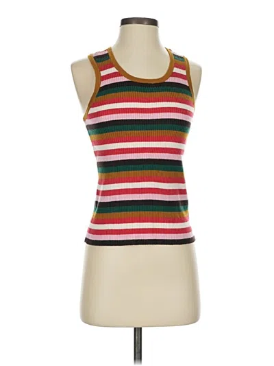 Pre-owned Madewell Sweater Vest In Red