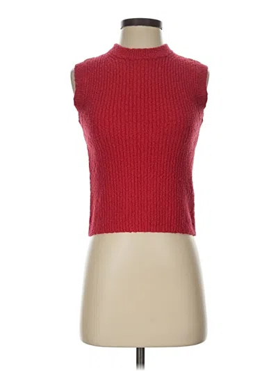 Pre-owned Madewell Sweater Vest In Red