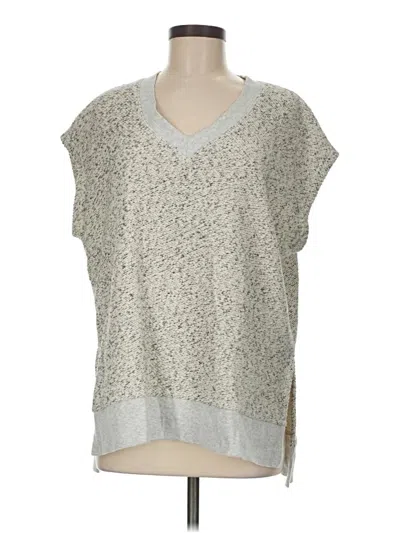 Pre-owned Madewell Sweater Vest In Silver