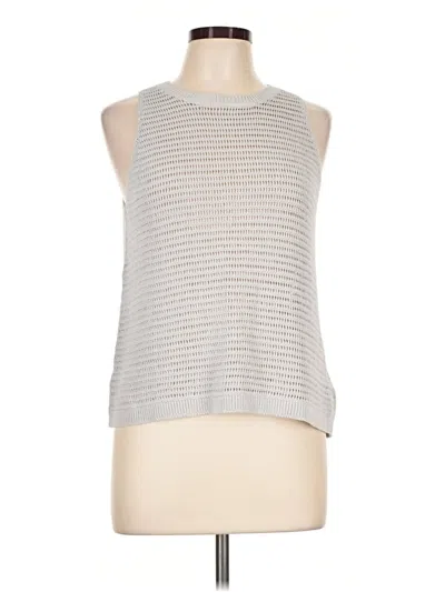 Pre-owned Madewell Sweater Vest In Silver