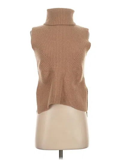 Pre-owned Madewell Sweater Vest In Tan