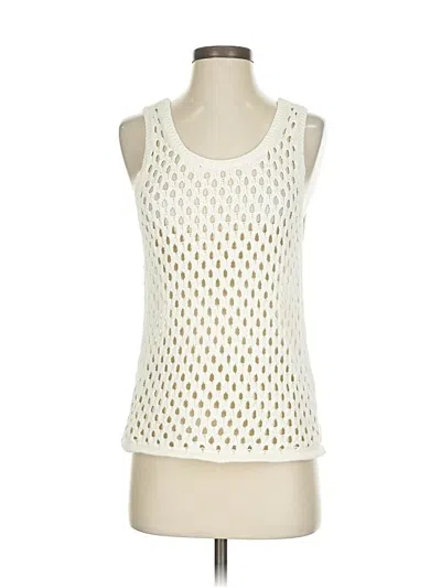 Pre-owned Madewell Sweater Vest In White