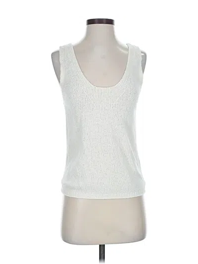 Pre-owned Madewell Sweater Vest In White
