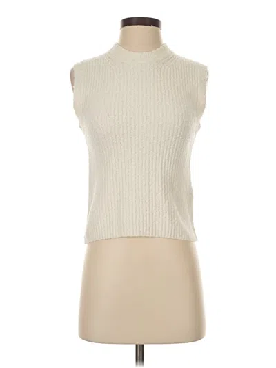 Pre-owned Madewell Sweater Vest In White