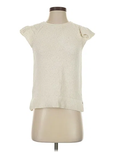Pre-owned Madewell Sweater Vest In White
