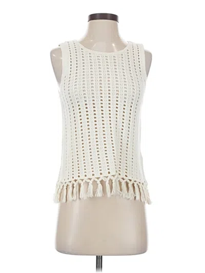 Pre-owned Madewell Sweater Vest In White