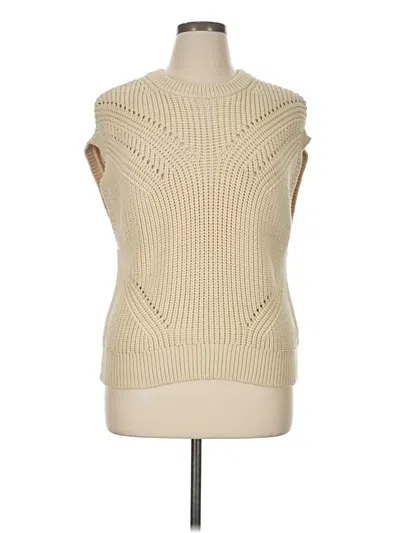 Pre-owned Madewell Sweater Vest In White