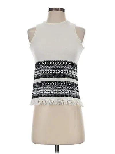 Pre-owned Madewell Sweater Vest In White