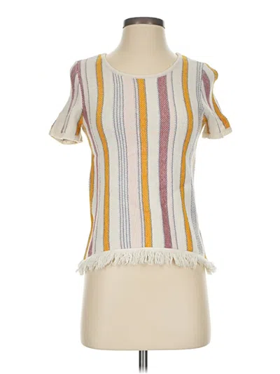 Pre-owned Madewell Sweater Vest In White
