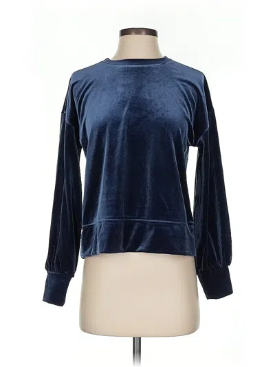 Pre-owned Madewell Sweatshirt In Blue