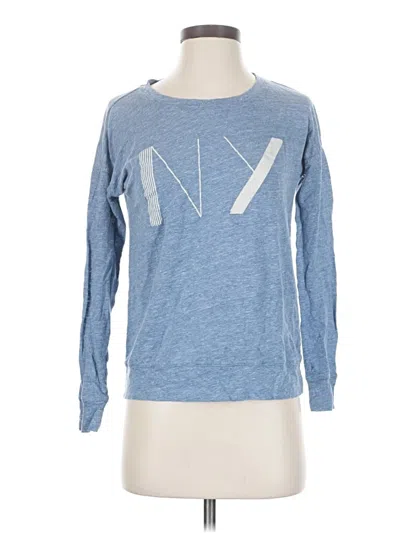 Pre-owned Madewell Sweatshirt In Blue