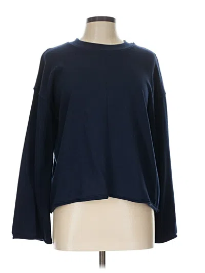 Pre-owned Madewell Sweatshirt In Blue