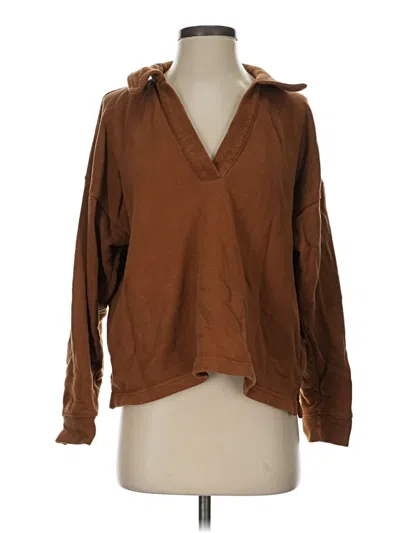 Pre-owned Madewell Sweatshirt In Brown