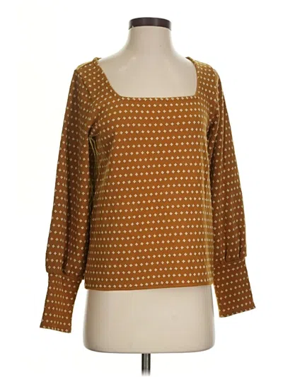 Pre-owned Madewell Sweatshirt In Brown