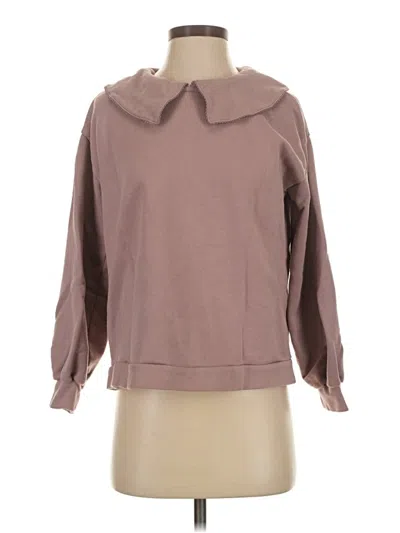 Pre-owned Madewell Sweatshirt In Brown