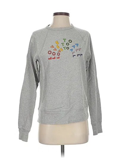 Pre-owned Madewell Sweatshirt In Gray