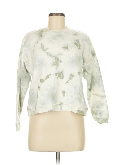 Pre-owned Madewell Sweatshirt In Green