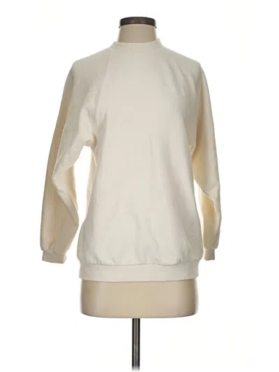 Pre-owned Madewell Sweatshirt In Ivory