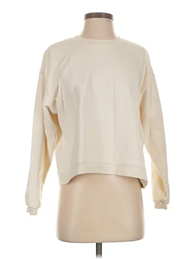 Pre-owned Madewell Sweatshirt In Ivory