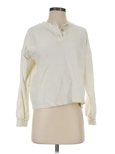 Pre-owned Madewell Sweatshirt In Ivory