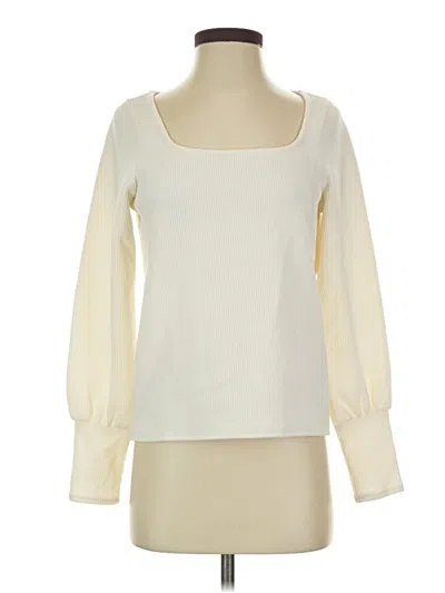 Pre-owned Madewell Sweatshirt In Ivory
